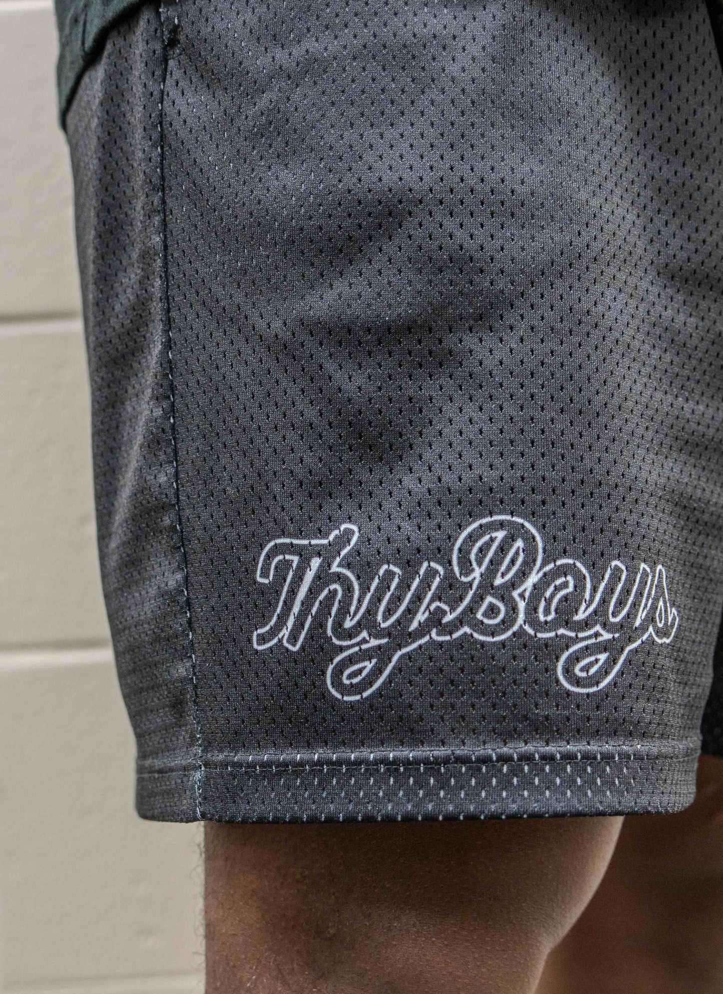 7" Logo Mesh Shorts