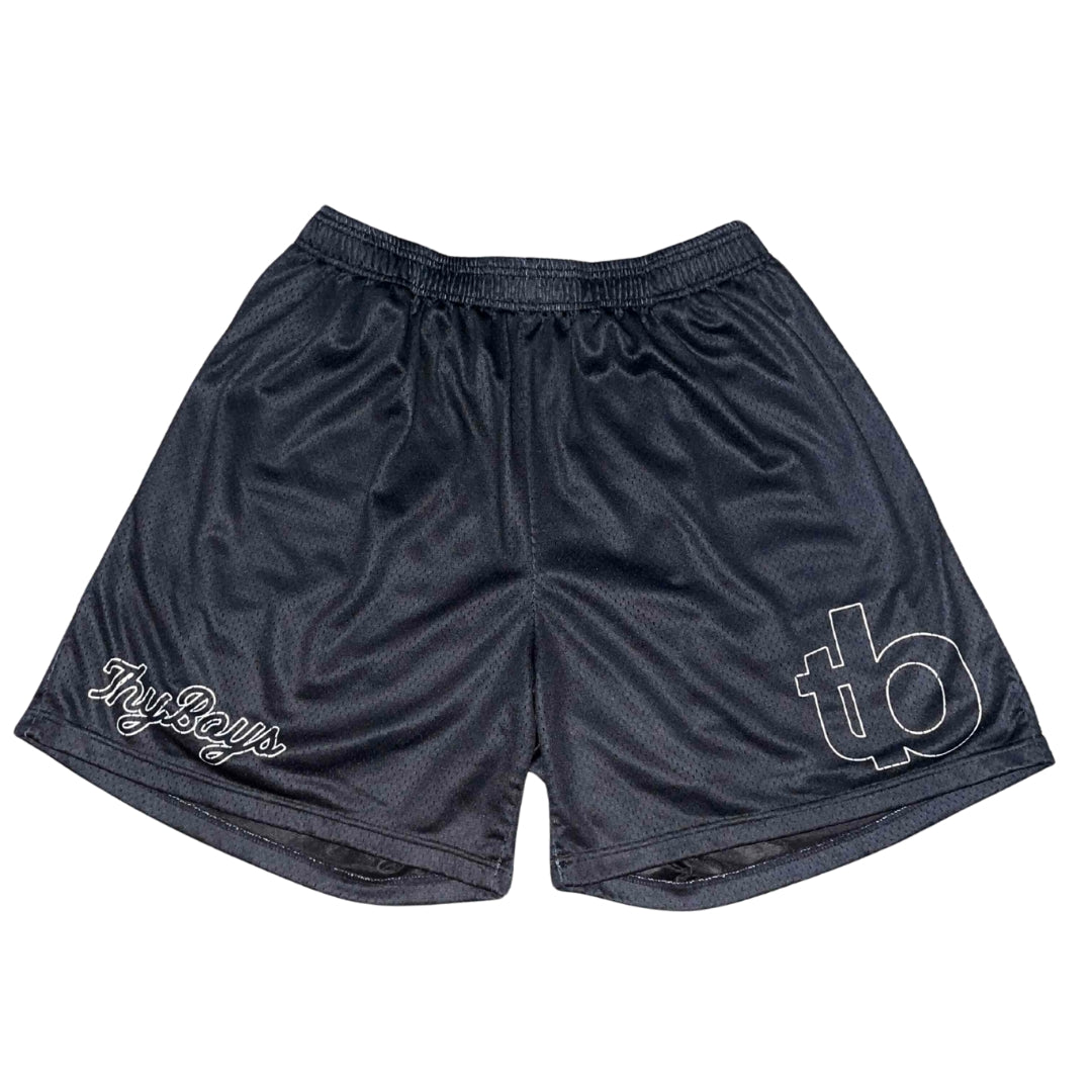 7" Logo Mesh Shorts